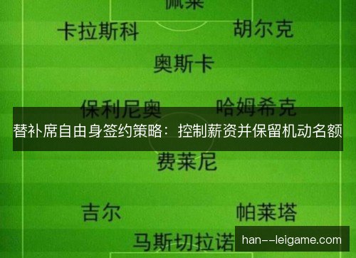 替补席自由身签约策略：控制薪资并保留机动名额